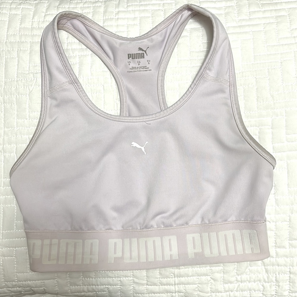 Light Purple Puma Sports Bra